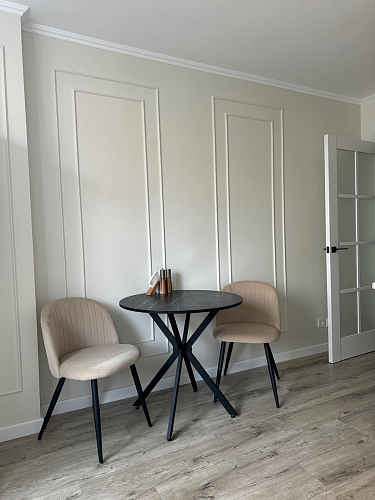 Стул на металлокаркасе Gabi wine red / black фото покупателя 363