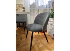 Стул на металлокаркасе Gabi gray / black фото покупателя 348