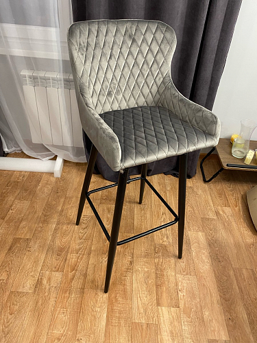 Барный стул Mint серый фото покупателя 5