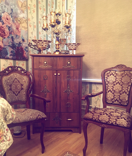 Стул Руджеро орех / шоколад фото покупателя 3