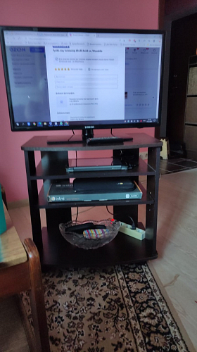 ТВ-тумба TV3 белая фото покупателя 2