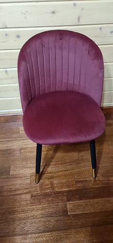 Стул на металлокаркасе Gabi latte / gold / black фото покупателя 937