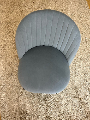 Стул на металлокаркасе Gabi 1 light purple / black фото покупателя 921