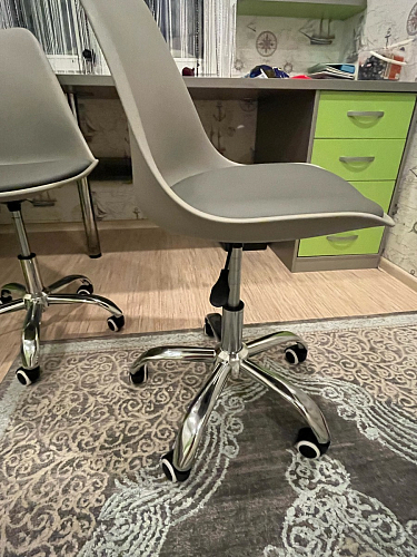 Компьютерное кресло Kolin light gray фото покупателя 80