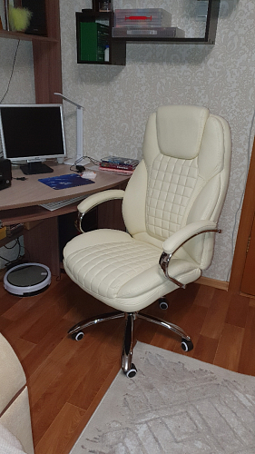 Компьютерное кресло Herd темно-бежевое фото покупателя 74