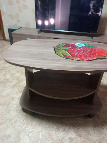 Журнальный стол Лидер ясень шимо темный фото покупателя 32