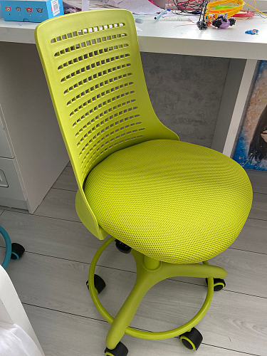 Компьютерное кресло Kiddy ткань серый фото покупателя 32