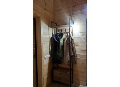 Готовая прихожая Лира дуб галифакс / черный матовый фото покупателя 1