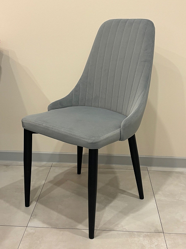 Стул на металлокаркасе Kora dark gray / black фото покупателя 411