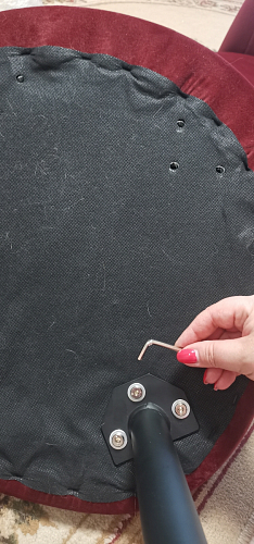 Стул на металлокаркасе Gabi 1 light purple / black фото покупателя 48