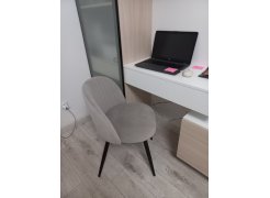 Стул на металлокаркасе Gabi gray / black фото покупателя 501