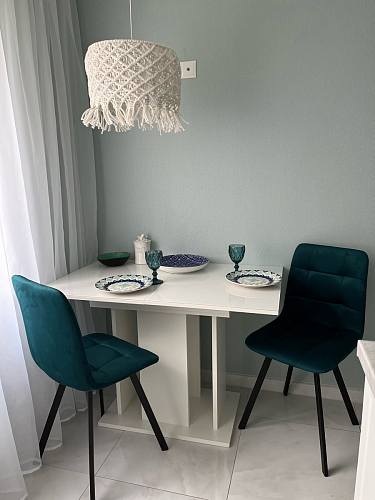 Стул на металлокаркасе Чилли К кирпичный / черный фото покупателя 407