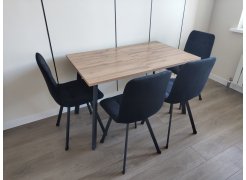 Стул на металлокаркасе Чилли светло-серый / черный фото покупателя 324