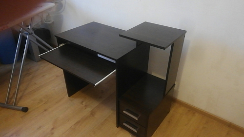 Компьютерный стол Джаз-24 левый венге фото покупателя 141