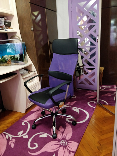 Компьютерное кресло Arano 1 dark blue фото покупателя 14