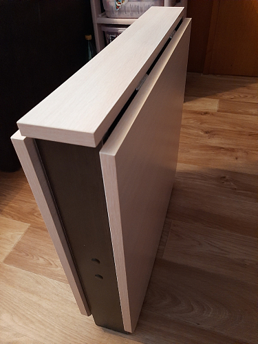 Стол-книжка СтК6 венге / дуб молочный высота 54 см фото покупателя 11