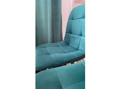 Стул на металлокаркасе Чилли светло-серый / черный фото покупателя 153