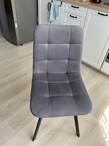 Стул на металлокаркасе Чилли зеленый / белый каркас фото покупателя 451