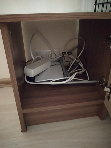 Тумба прикроватная Бася ТБ-551 ясень шимо светлый фото покупателя 10