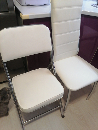 Стул Chair раскладной бежевый фото покупателя 1