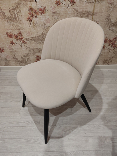 Стул на металлокаркасе Gabi latte / gold / black фото покупателя 973