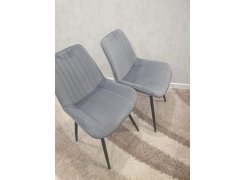 Стул на металлокаркасе Вейв П темно-серый / черный фото покупателя 360