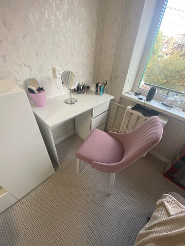 Стул на металлокаркасе Kora dark gray / black фото покупателя 69