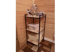 Стеллаж Таймон делано / черный фото покупателя 2