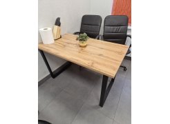 Стол Лота Лофт 140 25 мм юта / белый матовый фото покупателя 163