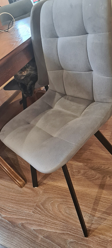 Стул на металлокаркасе Чилли зеленый / белый каркас фото покупателя 64