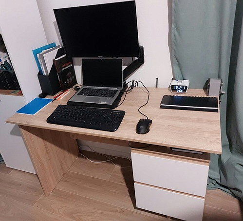 Письменный стол СПм-19 дуб юкон фото покупателя 1