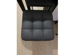 Барный стул Лофт кожзам d1 / черный матовый фото покупателя 132