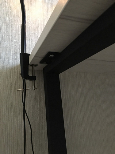 Деревянный стол Лота Лофт 140х80 белый матовый / бетон светлый фото покупателя 195