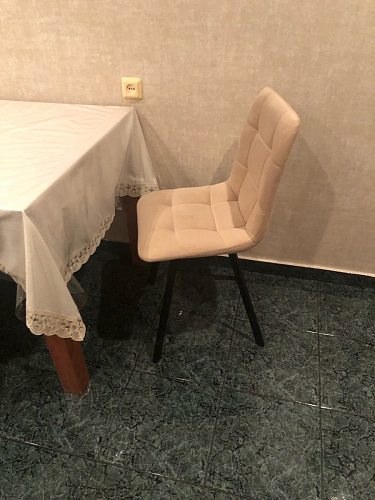 Стул на металлокаркасе Чилли зеленый / черный фото покупателя 1044