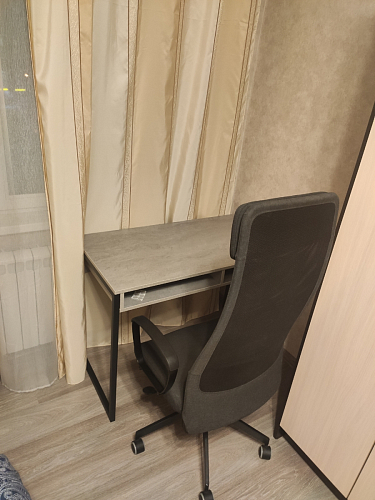 Письменный стол Леон Лофт дуб делано светлый / белый матовый фото покупателя 199