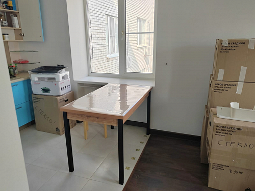 Стол Оригон навара / черный матовый фото покупателя 10