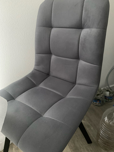 Стул на металлокаркасе Чилли бежевый / белый каркас фото покупателя 1055