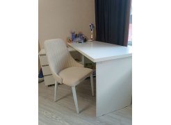 Стул на металлокаркасе Kora white фото покупателя 7