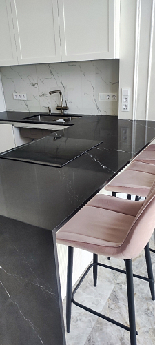 Стул на металлокаркасе Седа К крутящийся светло-серый / белый фото покупателя 295