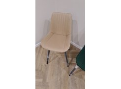 Стул на металлокаркасе Вейв светло-серый (hl 63) / 10К черный каркас фото покупателя 226