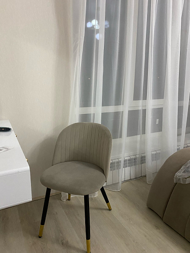 Стул на металлокаркасе Gabi 1 light purple / black фото покупателя 453