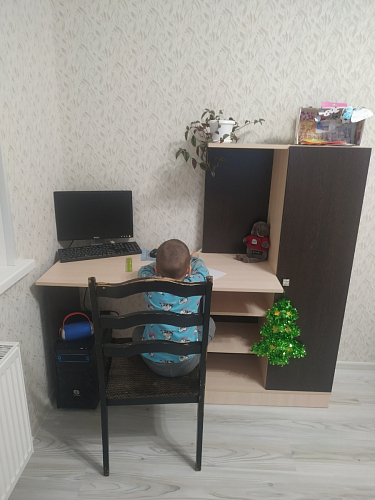 Письменный стол Квартет-6 белый фото покупателя 24