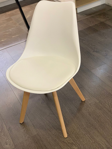 Деревянный стул Bonuss темно-серый / черное сидение / черный фото покупателя 86