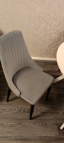 Стул на металлокаркасе Kora green / black фото покупателя 463