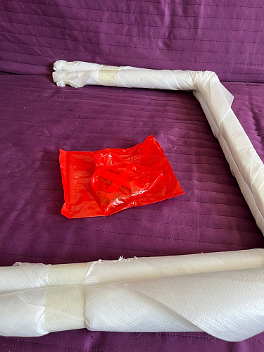 Стул на металлокаркасе Kora light blue / white фото покупателя 367