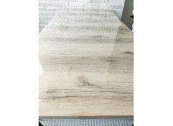 Деревянный стол Лота Лофт 120(160)х75 черный матовый / бетон светлый фото покупателя 620