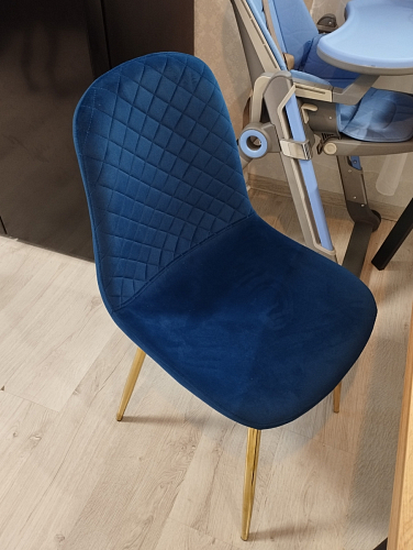 Стул на металлокаркасе Dabl 01 champagne / gold фото покупателя 130