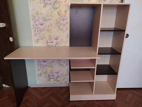 Письменный стол Квартет-6 белый фото покупателя 58