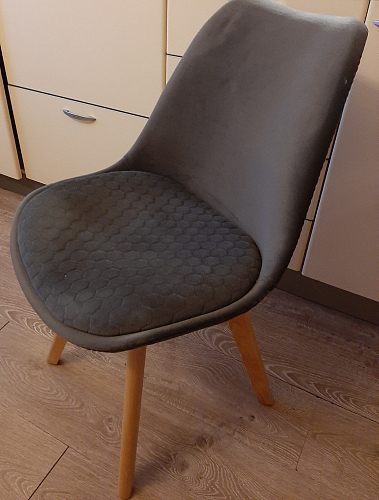 Деревянный стул Bonuss green / grey фото покупателя 24