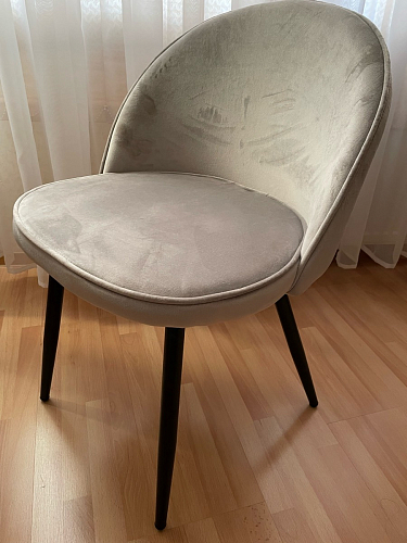 Стул на металлокаркасе Dodo blue фото покупателя 94